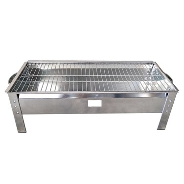 Galvanized Charcoal BBQ Grill, 55cm
