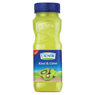 Lacnor Kiwi and Lime Fruit Drink, 200ml
