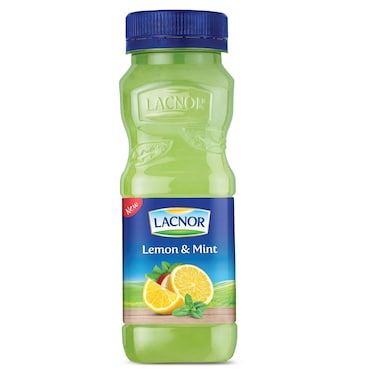 Lacnor Lemon and Mint Fruit Drink, 200ml
