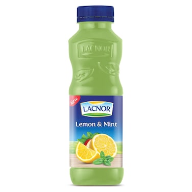 Lacnor Lemon and Mint Fruit Drink, 1L