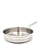 Astra2 Frypan 20X5 Cm / 1.5 Ltr   Stainless Steel Frying Pan   Induction Compatible Cookware   Silver - KA2042 Silver 20x5cm