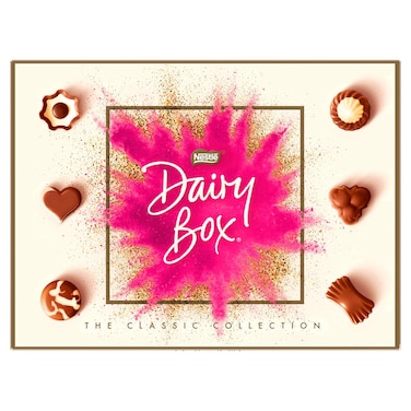 Nestle Dairy Box Assorted Milk Chocolates, 160g