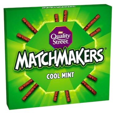 Quality Street Matchmakers Cool Mint Chocolate Sticks, 110g