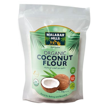 Malabar Hills Organic Coconut Flour, 424g