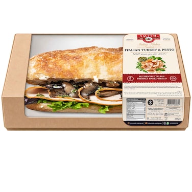 Italian Turkey &amp; Pesto Sandwich
