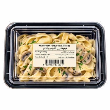Mushroom Fettuccine Alfredo