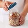 Feelings PET Storage Jar Set with Blue Lids, 750ml, 6 PCS