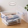 Feelings Clear PP Plastic Storage Container with Blue Latches and Carry Handle, 20L