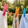 MagicWiz Plastic Clothespins and Laundry Pegs, Multicolor, 30 PCS