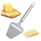 Fackelmann Elemental Stainless Steel Cheese Slicer with Ergonomic Handle and Hanging Loop, Silver