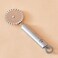 Fackelmann Nirosta Stainless Steel Pastry Wheel Cutter with Fluted Blade and Ergonomic Handle, Silver