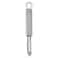 Fackelmann Stainless Steel Vegetable Peeler with Ergonomic Handle and Hanging Loop, 18.5cm, Silver
