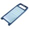 Fackelmann Stainless Steel Universal Grater with Multipurpose Grating Surface and Ergonomic Handle, Blue and Silver
