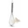 Fackelmann Food and More Stainless Steel Egg Whisk with Hanging Loop, 25cm, Silver