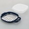 Fackelmann Stainless Steel Box Grater with Handle and Collection Container, Grey and White
