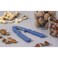 Fackelmann Elemental Nut Cracker with Ergonomic Handles and Serrated Metal Jaws, Blue