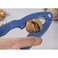 Fackelmann Elemental Nut Cracker with Ergonomic Handles and Serrated Metal Jaws, Blue