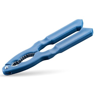 Fackelmann Elemental Nut Cracker with Ergonomic Handles and Serrated Metal Jaws, Blue
