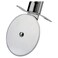 Fackelmann Food and More Stainless Steel Pizza Cutter with Ergonomic Handle, Silver