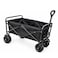 Toby's Camping Trolley 03 Foldable Utility Wagon with Pull Handle, Black