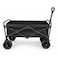 Toby's Camping Trolley 03 Foldable Utility Wagon with Pull Handle, Black