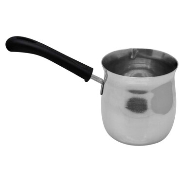 Raj Heavy Stainless Steel Coffee Warmer with Heat-Resistant Handle, 850ml, Silver