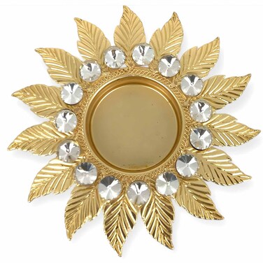 Windcera Large Decorative Diya, Assorted