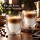 Cuisine Art ETO Double Wall Borosilicate 2-Piece Glass Cups, 350ml