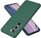Case for Oppo Reno12 Pro 5G, Liquid Gel Rubber Bumper Case with Soft Microfiber Lining Cushion Slim Hard Shell Shockproof Protective Cover for Reno 12 Pro 2024 (Green)