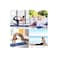 6mm PE Yoga Mat, Double Layer, Anti-Slip, Eco-Friendly, 183x61cm, SGS Certified