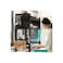 3-Tier Over-Sink Dish Drying Rack, Heavy Duty with Cabinet &amp; Utensil Holder, Black Metal Drainer