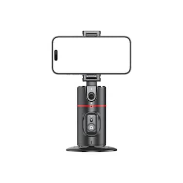 360&deg; auto face tracking tripod with gesture control-no app needed, ideal for TikTok &amp; live streaming