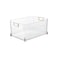 Versatile plastic storage bins for kitchen, pantry, and office organization. Stackable and durable