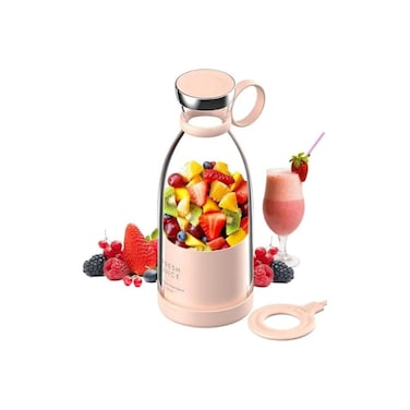 380ml portable blender cup with wireless charging&mdash;perfect for fresh juice anywhere, anytime.