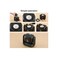 Electric Incense Burner with USB, Multi-Angle Adjustment, LED Indicator, Black