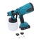 21V Cordless Paint Sprayer with 1.5Ah Battery and Charger 800ml Electric Spray Gun 3 Spray