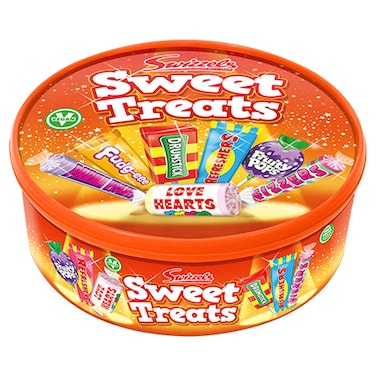 Swizzels Sweet Treats Assorted Vegan Sweets Tub, 600g