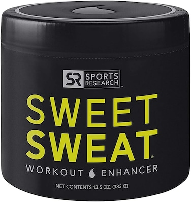Sports Research Sweet Sweat Thermo Genic Action Cream Jar 13.5oz
