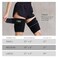 Sports Research Sweet Sweat Thigh Trimmers for Men &amp; Women Increases Heat and Sweat Production to The Thigh Area Includes Mesh Carrying Bag (Medium, Yellow)
