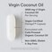 Sports Research Coconut Oil (Vegetarian) Extra Virgin, Organic, Unrefined &amp; Unbleached; 1000mg