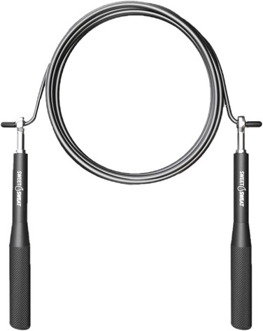 Sports Research Performance Jump Rope Adjustable-Length Rope for Fitness and Speed Training