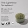 Sports Research Organic Pineapple Coconut Greens, Digestive Health, Natural Energy &amp; Mood Support, Certified Organic Powder, 20 Servings