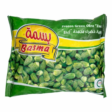 Basma Frozen Green Okra Zero, 400g