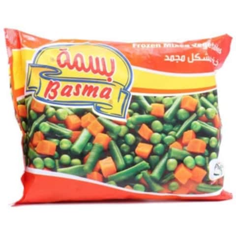 Basma Frozen Mixed Vegetables 400g price in UAE | Carrefour UAE ...