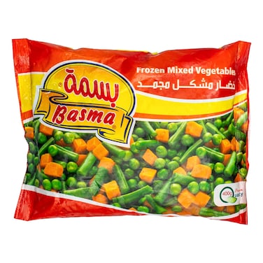 Basma Frozen Mixed Vegetables, 400g