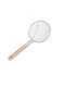 Steel Skimmer with Wooden Handle &acirc;&euro;&ldquo; Durable Wire Mesh for Frying, Draining, and Straining 22cm