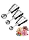 3 PCS Stainless Steel Ice Cream Scoop with Non-slip Handle &iuml;&frac14;&OElig;Multi-size