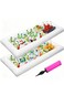 inflatable serving bar ice cube buffet beverage cooler white salad tray set suitable for pool party barbecue outdoor picnic party etc