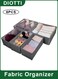 6-Pack Foldable Fabric Drawer Organizers, Durable Non-Woven Storage Bins in 3 Sizes for Clothes, Underwear, Socks, Closet Organization