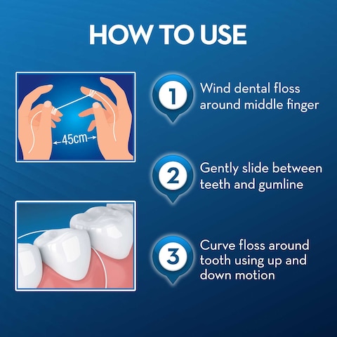 Oral-B Essential Floss Unwaxed 50m